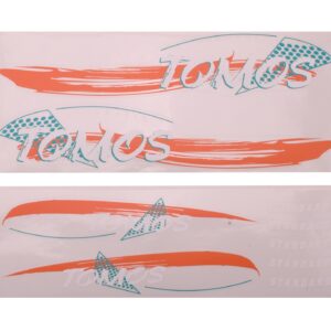 TANKSTICKERSET TOMOS STANDAARD