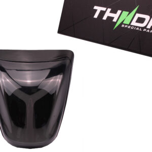 Achterlichtunit met dagrijverlichting in zwart / smoke / getint met glans zwarte rand | Vespa Primavera / Sprint