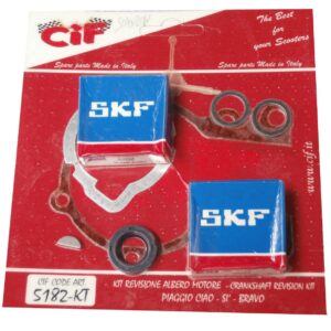 Motorrevisieset / lagerset | Vespa Ciao / Citta / Si / Boxer / Bravo