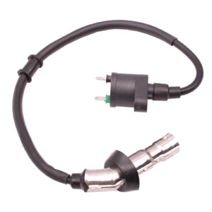 Universele bobine voor meeste 2T / 4T modellen met metalen bougiedop | China GY6 4T - Peugeot Vivacity - Kymco DJ / Agility 4T - Sym 4T