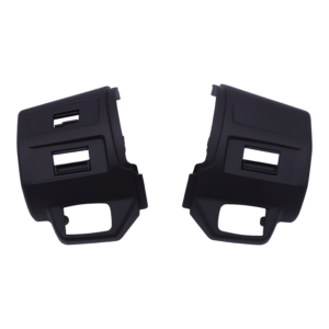 Kappen voor stuur-/lichtschakelaar links + rechts in mat zwart (stylingkit / -set) | Vespa Primavera 4T 3V iGET ('18-) / Sprint 4T 3V iGET ('18-)