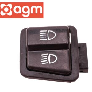 Schakelaar voor dimlicht / groot licht | Div. Chinese LX-imitatie scooters | IVA Lux - BTC Riva 1 - Turbho RL-50 / RL50S - VOM Venice - AGM VX - Benelli - Berini Napoli - Boatian - Santini Capri - LaSouris Vespelini