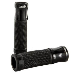 Aluminium CNC-gefreesde handvatten / handvatset in geanodiseerd zwart | Vespa Sprint / Primavera