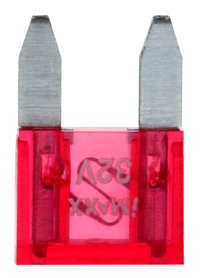 STEEKZEKERING MINI 10MM ROOD