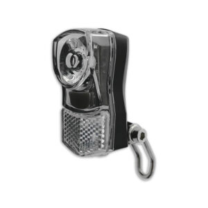 Lynx koplamp met een 1 Watt krachtige LED. Met ingebouwde reflector. Zeer eenvoudig in gebruik. In wit doosje