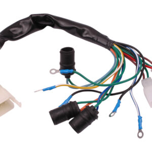 Kabelboom compleet voor cockpit / KM-teller | Div. Chinese LX-imitatie scooters | IVA Lux - BTC Riva 1 - Turbho RL-50 / RL50S - VOM Venice - AGM VX - Benelli - Berini Napoli - Boatian - Santini Capri - LaSouris Vespelini