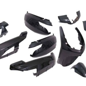 Glans Zwart Beplatingsset