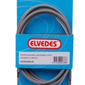ELVEDES 6439-GRIJS KOPPELINGSKABEL