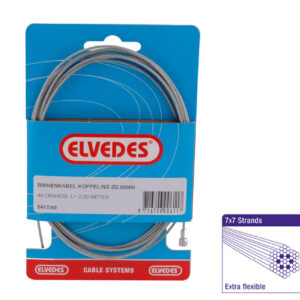 Binnenkabel voor koppeling (o.a. bromfiets) / 49-draads / diameter 1