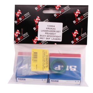 Krukas lager-/keerringset | Peugeot Buxy ('98-) / Elyseo / Elystar / Speedake / Speedfight 1 AC / Speedfight 2 AC / Speedfight 2 WRC LC /  Squab / TKR / Trekker / Vivacity / Zenith