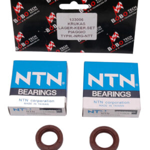 Krukas lager-/keerringset | Aprilia Mojito (Piaggio) / SR (Piaggio) / SR-R (Piaggio) - Derbi Atlantis AC/LC (Piaggio) / Derbi Bullet (Piaggio) / Derbi GP1 - Gilera DNA / ICE / Runner / Runner SP / Storm - Italjet Jet Set / Torpedo - Piaggio Diesis / Fly / Free / Liberty / NRG / NTT / Quartz / Sfera / Storm / TPH / Zip / Zip SP - Vespa ET2 / LX / S / Primavera / Sprint