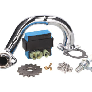 ECU- / CDI-unit / uitlaatbocht / voortandwiel / sproeiers / bougie | Derbi Senda ('18-) - Aprilia RX ('18-) / RX ('18-) / RCR / SMT