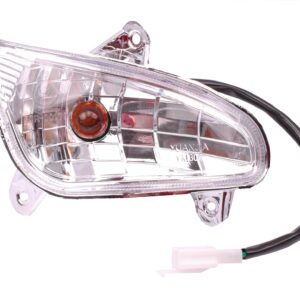 Richtingaanwijzer unit compleet links achter | Div. Chinese LX-imitatie scooters | IVA Lux - BTC Riva 1 - Turbho RL-50 / RL50S - VOM Venice - AGM VX - Benelli - Berini Napoli - Boatian - Santini Capri - LaSouris Vespelini