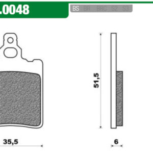 NEWFREN FD 0048 APRILIA AF1 1987 ACHTER - AF1 EUROPA 1990 ACHTER - AF1 FUTURA 1990 ACHTER - ET50 1987 ACHTER - MX50 2000 ACHTER - RS50 1996-1999 ACHTER - RS50 REPLICA 2003-2005 ACHTER - RX50 1990-1991 ACHTER - TUAREG 50 1990 ACHTER - DERBI GPR 50 SPORT 1996 ACHTER - FANTIC CABALLERO 50 1990 ACHTER