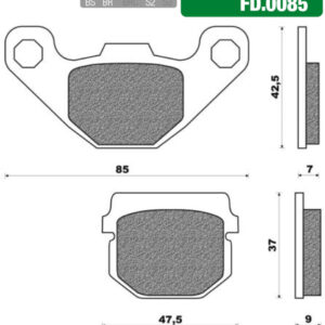 NEWFREN FD 0085 HENGTONG CPI HUSSAR 2001-2002 VOOR - POPCORN 2002 VOOR - E-TON VIPER 50-80 2003-2006 ACHTER - KAWASAKI AR50 1981 VOOR - KEEWAY 2006 VOOR - PEUGEOT HENG-TONG SPEEDFIGHT 1997 VOOR - BUXY 1994 VOOR - SQUAB 1996 VOOR - TKR 1997 VOOR - PGO BIG MAX 2003 VOOR - COMET 1991 VOOR - GALAXI 1992 VOOR - SUZUKI ADDRESS 1992 VOOR - TGB 309 RS 2000 VOOR - 309 RACING 2005 VOOR - 507 2005 VOOR -203 2002 VOOR - 303 R 1999 VOOR - AKROS 1999 VOOR - PEUGEOT VIVACITY 2T