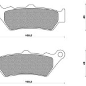 NEWFREN FD 0216 APRILIA - BMW - DUCATI - HONDA - KTM - MOTO GUZZI - TRIUMPH MOTORFIETS