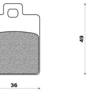 Newfren FD0249 | BENELLI 491 ACHTER - CPI GTR 50 2002 VOOR - GTS 50 2002-03 VOOR - GTS 125 VOOR - GTR 200 VOOR - GTS 200 VOOR - GILERA RUNNER 50 - PURE JET - SP - 1998-04 ACHTER - RUNNER 125 FX - SP 2000 ACHTER - RUNNER 180 FXR - SP 1999 ACHTER - PIAGGIO LIBERTY VOOR - LIBERTY 50 4T 2000 VOOR - NRG 50 MC2 DD 1998 ACHTER - NRG 50 PUREJET 2002-04 ACHTER - NRG 50 POWER DD 2004-05 ACHTER -NRG 50 MC3 2005 ACHTER - VESPA 50 ET2 1997 VOOR - VESPA 50 ET4 1999 VOOR - VESPA LX50 4T 2005 VOOR - LX50 2T VOOR - LX50 4T 4V TOURING 2010 VOOR - ZIP 50 SP VOOR - ZIP RST VOOR - FREE 100 VOOR - LIBERTY 125 4T VOOR - MP3 125 VOOR - SFERA 125 VOOR - HEXAGON 125 GTX ACHTER - VESPA ET4 125 VOOR - VESPA 125 LX VOOR - VESPA LXV 125 IE 4T VOOR - ZIP 125 VOOR - LIBERTY 150 LE VOOR - VESPA ET4 150 VOOR - VESPA LX 150 VOOR - VESPA SPRINT VOOR - LIBERTY 200 4T VOOR - MP3 250 VOOR - MP3 300 VOOR - MP3 4 - VOOR