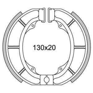 NEWFREN GF 1308 130X20MM APRILIA HABANA 50 VOOR - MOJITO 50 VOOR - SR2000 ACHTER