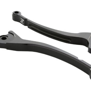 Aluminium CNC-gefreesde remgrepen / remhevelset in geanodiseerd zwart | Vespa Sprint / Primavera