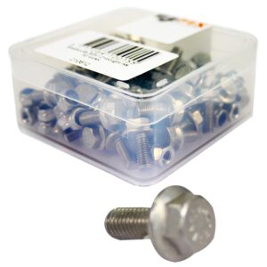 BOFIX 210612 M5X12 MET ZELFBORGENDE MOER RVS PER 50 STUKS