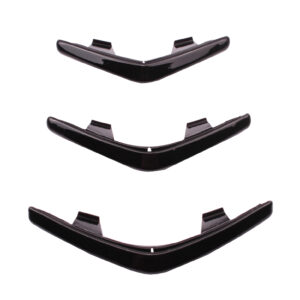 Glans zwart rooster in claxonneus (styling kit / set) | Vespa Primavera / Sprint