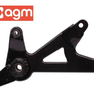 Plaat achterwiel / bevestigingsplaat uitlaat / schokbreker / schalmplaat / steun subframe - achterbrug