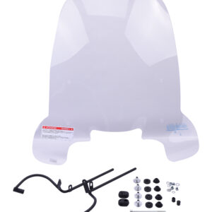 Hoog helder windscherm compleet met beugels / montageset | Peugeot New Vivacity (na 2008)