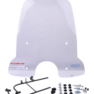 Hoog helder windscherm compleet met beugels / montageset | Sym Fiddle 2 (geen Sym Fiddle 3)