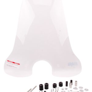 Hoog helder windscherm compleet met montageset | Vespa LX