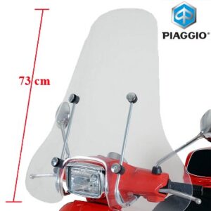 Hoog windscherm compleet met montageset | Vespa S Helder