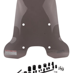 Hoog getint windscherm compleet met zwarte montageset | Vespa Sprint