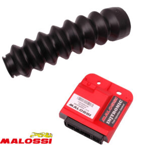 ECU-unit performance / snel zonder begrenzing met luchtfilterslang voor E4 / EURO4-motoren (zowel Piaggio als Vespa) met 80cc cilinder | Piaggio Liberty 4T 3V E4 iGET / Piaggio Zip 4T 3V E4 iGET - Vespa Primavera 4T 3V E4 iGET / Sprint 4T 3V E4 iGET