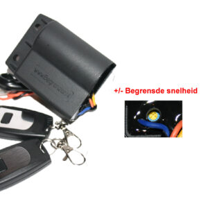 Toerenbegrenzer / Centraline / Bobine regelbaar met remote / afstandbediening zonder ECU-unit (te gebruiken met Malossi / THNDR / Blue) | Vespa Primavera / Sprint 4T 3V iGET E4 - Piaggio Zip 4T 3V iGET E4 / Piaggio Liberty S 3V iGET E4