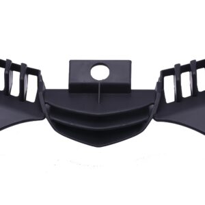 Rooster zwart voor inleg voorkap / voorscherm | Piaggio Zip SP