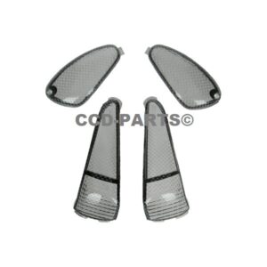 Gilera Runner knipperlicht glazen set Carbon smoke 50cc 125cc 180cc 200cc