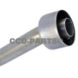 DB-killer Akrapovic rond model Piaggio Gilera MP3 Beverly Fuoco