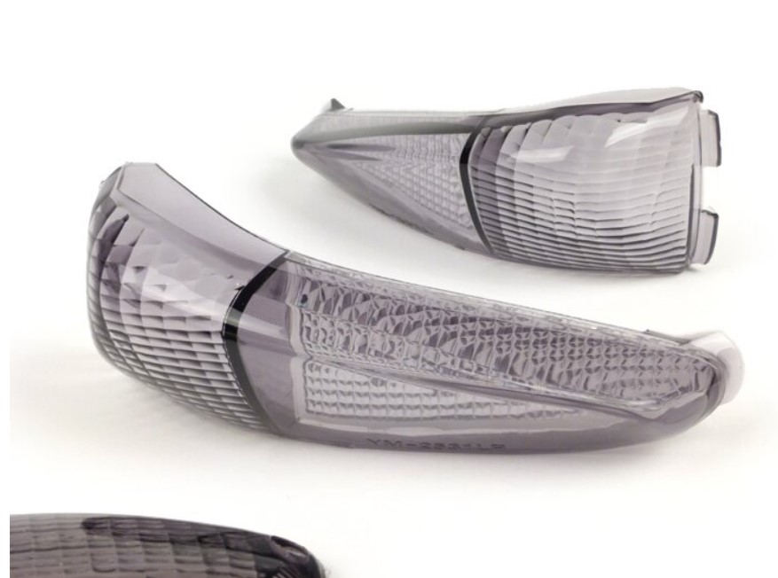 Smoke glazen set Runner knipperlichtset 50cc 125cc 180cc 200cc oud model