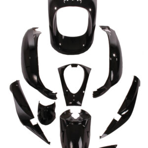 Beplatingsset glans metallic zwart | Sym Mio 4T