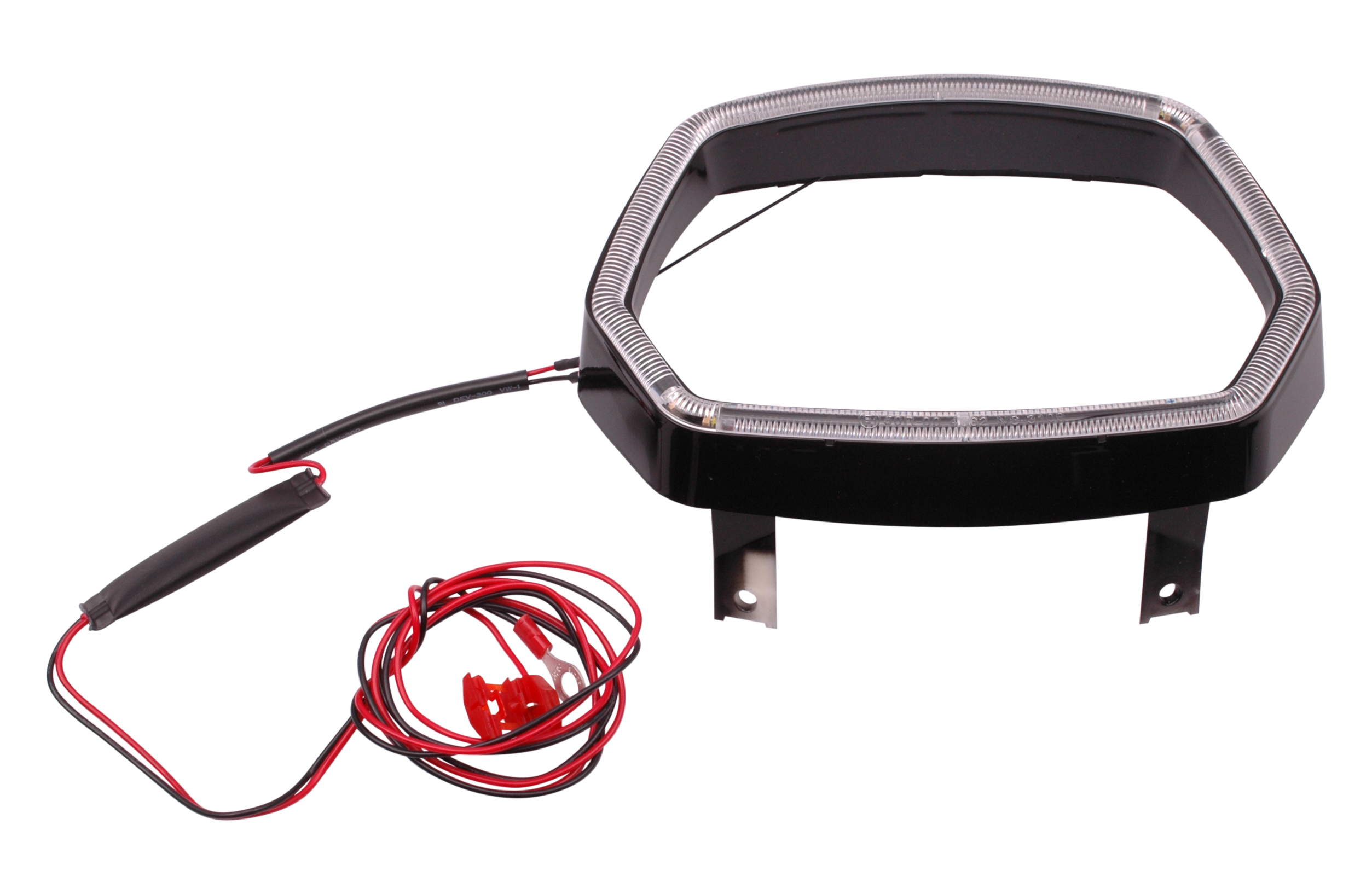 Koplamprand LED THNDR Mat Zwart | Vespa Sprint - Afbeelding 2