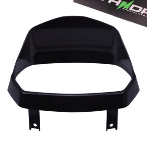 Rand met luifel voor koplamp glans zwart (stylingkit / -set) | Vespa Sprint 4T 3V iGET ('18-)