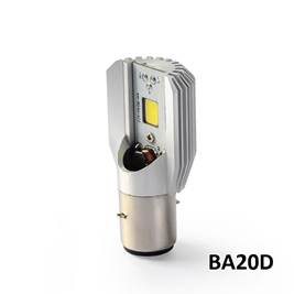 LED koplamp lamp BA20D 6-80V 6W*2 6000K 800LM