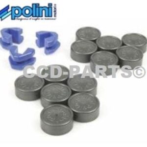 Rollen Hoesjes Polini 15x12mm inclusief variateurgeleiders