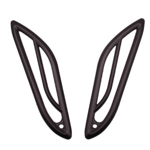 Inleg / cover in zwart / smoke / getint voor over richtingaanwijzers | Vespa Primavera / Sprint