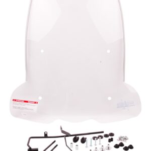 Hoog helder windscherm compleet met beugels / montageset | Peugeot Kisbee