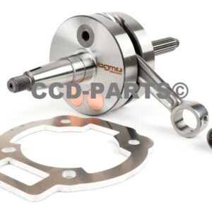 Krukas 55mm BGM met spacer Piaggio Gilera Italjet Aprilia 125cc 150cc 180cc 2takt