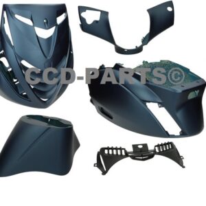 Piaggio zip SP 2000 mat blauw kappenset