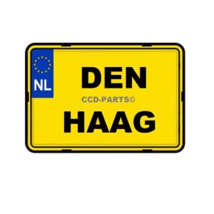 Kentekenplaat custom plaat Motor formaat Den Haag. 125cc 180cc 200cc