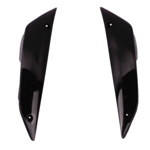 Richtingaanwijzer / knipperlicht set voorzijde LED in zwart / smoke / getint met SQ = sequentieel (Audi / Lexus lopende / flow / dynamic lichten) | Piaggio Zip