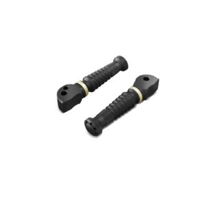 Voetsteunset Achter Gillis Tooling Zwart-Titanium Yamaha tmax 560 T-Max 530 2017->2021