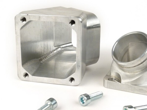 Inlaat MMW aluminium CNC Piaggio 2stroke 36mm - Afbeelding 3